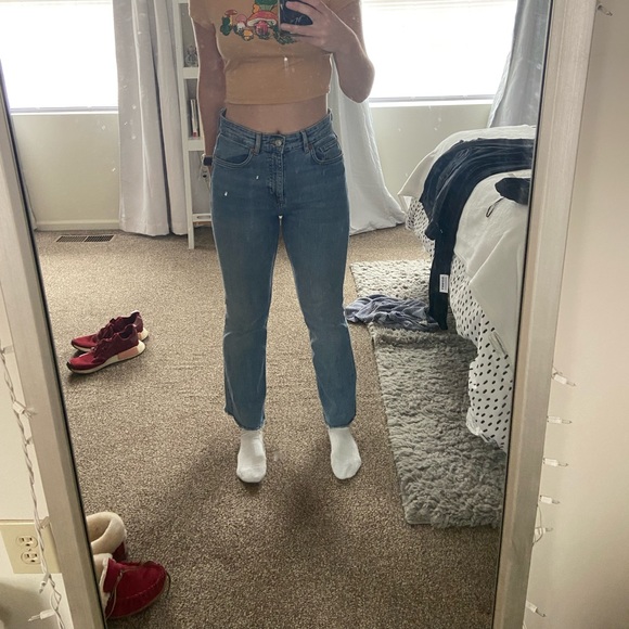 Zara High rise Flare Jeans - Picture 5 of 7